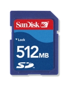 SanDisk Secure Digital Card (SD) 512MB SanDisk Secure Digital Card (SD) 512MB
