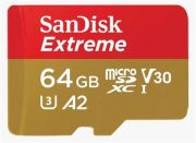 SanDisk Extreme microSDXC UHS-I 64GB (SDSQXAH-064G-GN6MA) SanDisk Extreme microSDXC UHS-I 64GB (SDSQXAH-064G-GN6MA)