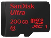 SanDisk Ultra microSDXC UHS-I 200GB (SDSQUAR-200G-GN6MA) SanDisk Ultra microSDXC UHS-I 200GB (SDSQUAR-200G-GN6MA)