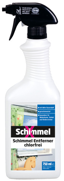 Schimmel X Schimmel Entferner chlorfrei 750 ml