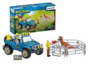 Schleich Geländewagen mit Dino-Außenposten (41464)