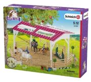Schleich Reitschule mit Reiterinnen und Pferden (42389)