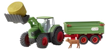 Schleich Traktor mit Anhänger (42379)