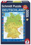 Schmidt Spiele Deutschlandkarte Puzzle
