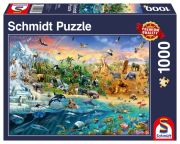 Schmidt Spiele Die Welt der Tiere Puzzle