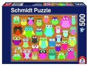 Schmidt Spiele Puzzle Eulen-Collage