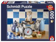 Schmidt Spiele Puzzle Katzen in der Küche