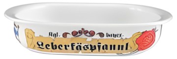 Seltmann-Weiden Compact Bayern Auflaufform oval 22 cm