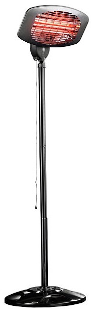 Semptec Quarz-Außen-Heizstrahler mit Standfuß QW-2000 (NC-5578)