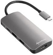 Sharkoon USB 3.0 Type C Multiport Adapter