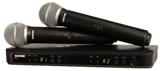 Shure BLX288E/PG58-S8