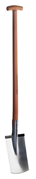 SHW Rex Edelstahlspaten mit Eschen-T-Stiel (54769)