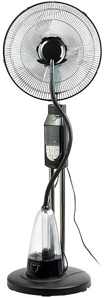 Sichler Sprühnebel-Standventilator Oszillation (NC-5879)