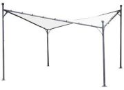 Siena Garden Berlino Pavillon 4 x 4 m