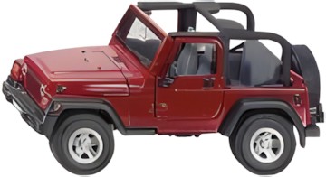 Siku Jeep Wrangler 4870