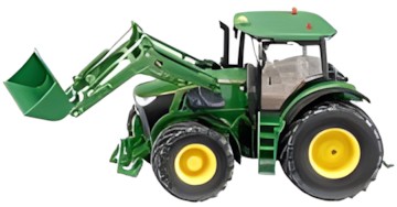 Siku John Deere 7R mit Frontlader und Fernsteuermodul 6777
