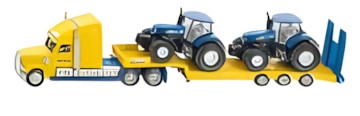 Siku LKW mit New Holland Traktoren 1805