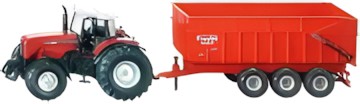 Siku Massey Ferguson mit Anhänger 1844