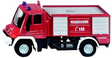 Siku Unimog Feuerwehr mit Boot 1636 Siku Unimog Feuerwehr mit Boot 1636