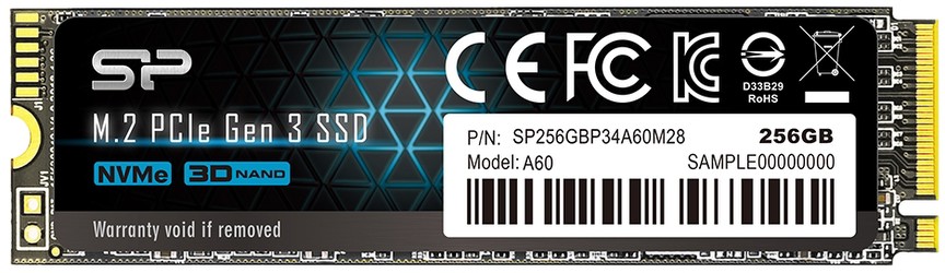 Silicon Power P34A60 M.2 PCIe SSD 256GB