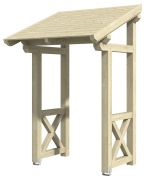 Skan Holz Vordach Potsdam Typ 4