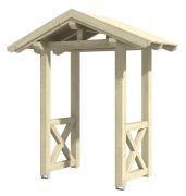 Skan Holz Vordach Siegen Typ 4