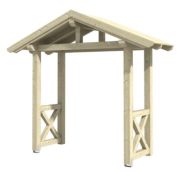 Skan Holz Vordach Stralsund Typ 4
