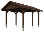 Skan Holz Wallgau 380 x 500 cm mit Schindeln