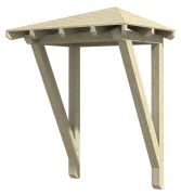 Skan Holz Wesel Vordach Typ 2