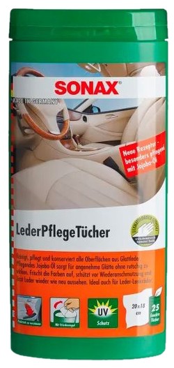 Sonax LederPflegeTücher Box (412300)