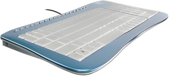 Speedlink SL-6467-SBE Ultra Flat Metal USB-Hub Keyboard