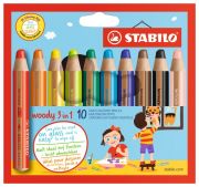 Stabilo Woody 3 in 1 10er (880/10)