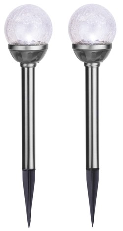 StarTrading Solar Bollard 2 Pack Roma (477-37)
