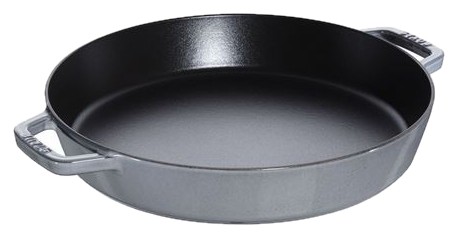 Staub Bratpfanne mit 2 Griffen 34 cm