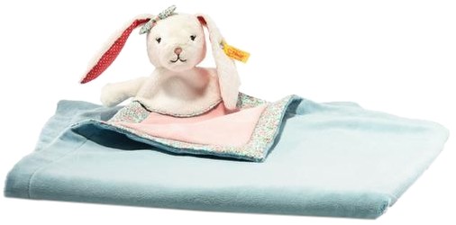 Steiff Blossom Babies Hase Kuscheldecke