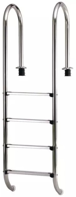 Steinbach Einbaubeckenleiter Edelstahl 4-stufig (018011)