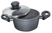 Stoneline Kochtopf mit Glasdeckel 16 cm Stoneline Kochtopf mit Glasdeckel 16 cm