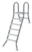Summer Fun Halbhochbeckenleiter Edelstahl 120 cm Summer Fun Halbhochbeckenleiter Edelstahl 120 cm