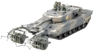 Tamiya Jap. Panzer T90 Minenräumer Tamiya Jap. Panzer T90 Minenräumer