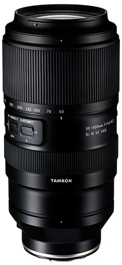 Tamron 50-400 mm F4.5-6.3 DI III VC VXD Tamron 50-400 mm F4.5-6.3 DI III VC VXD