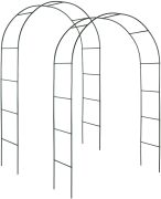 tectake 2x Rosenbögen 240 x 140 cm (402660) tectake 2x Rosenbögen 240 x 140 cm (402660)