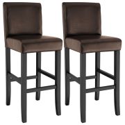 TecTake Barhocker aus Kunstleder 2er Set TecTake Barhocker aus Kunstleder 2er Set