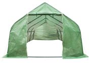 tectake Foliengewächshaus 600 x 300 x 205 cm (402265) tectake Foliengewächshaus 600 x 300 x 205 cm (402265)