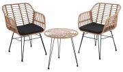 tectake Molfetta Rattan Sitzgruppe (403558)