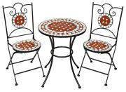tectake Mosaik Gartenmöbel Set