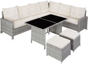 TecTake Rattan Lounge Barletta