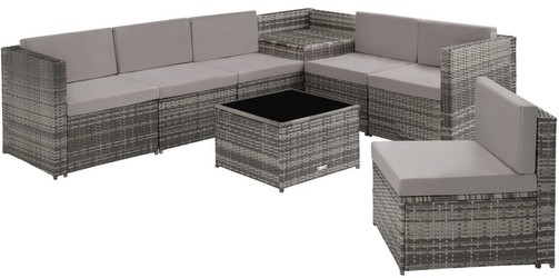 tectake Rattan Lounge Verona tectake Rattan Lounge Verona