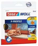 Tesa tesamoll P-Profil braun 9 mm x 6 m Tesa tesamoll P-Profil braun 9 mm x 6 m