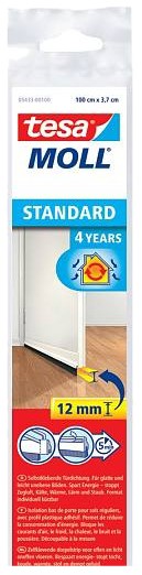 Tesa tesamoll STANDARD Türdichtschiene für glatte Böden Tesa tesamoll STANDARD Türdichtschiene für glatte Böden