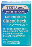 TESTAmed GlucoCheck Advance Kontrolllösung 4 ml